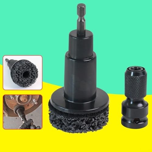 8Pcs Wheel Hub Cleaning Tools, Brake Rotor Resurfacing Kit Hub Quick Rust