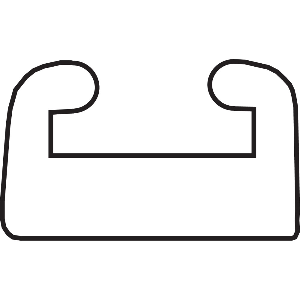 Garland Black Replacement Slide - Profile 23 - Graphite | 23-5700-0-01-12