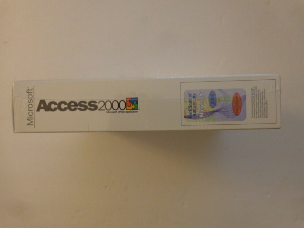 Microsoft Access 2000 For Windows (UNOPENED FACTORY SEALED)