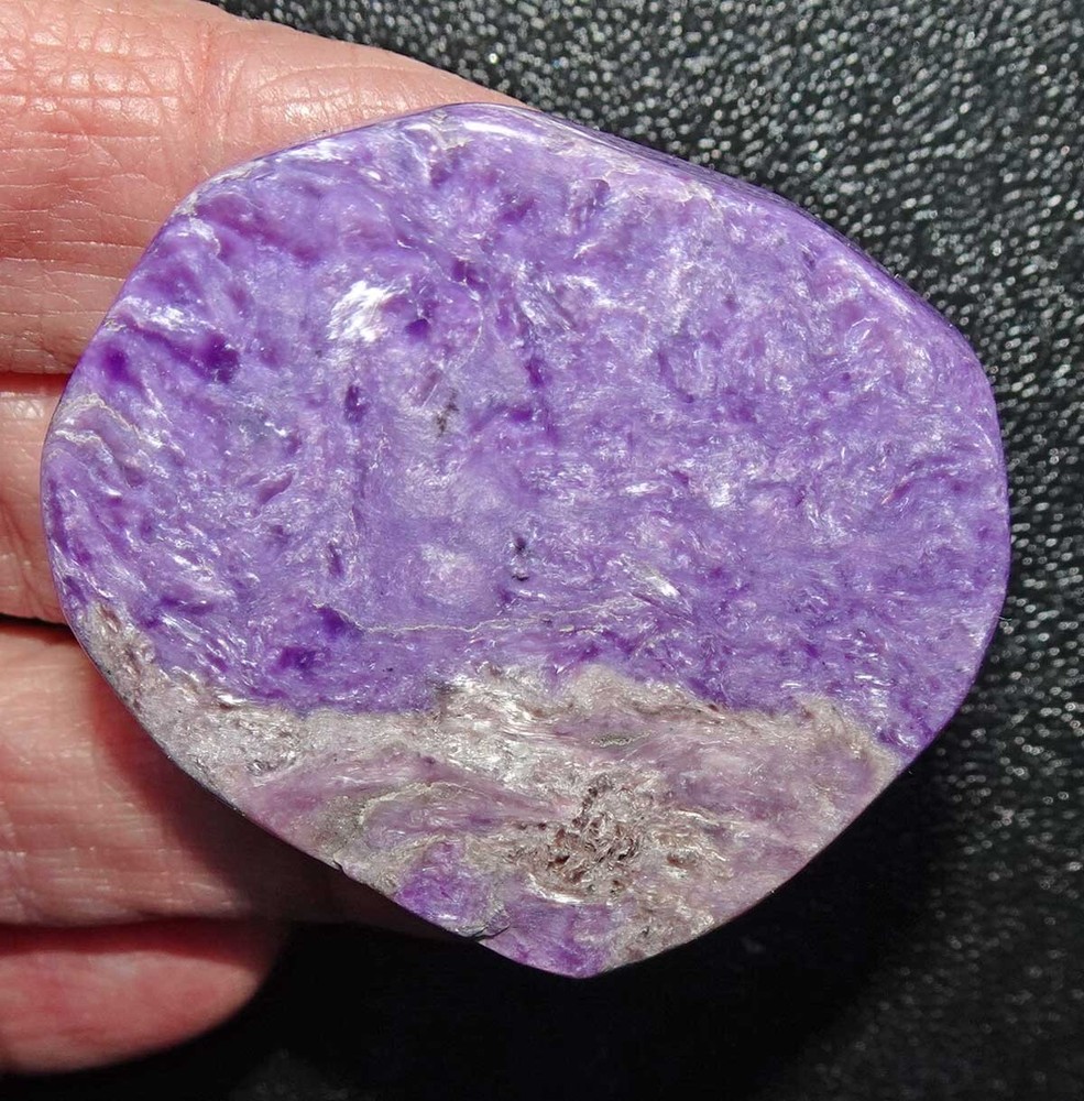 Charoite A Flat Palmstone sc760m