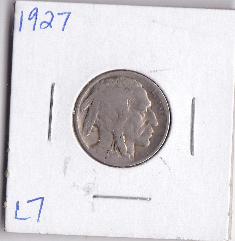 1927 Buffalo Nickel L7