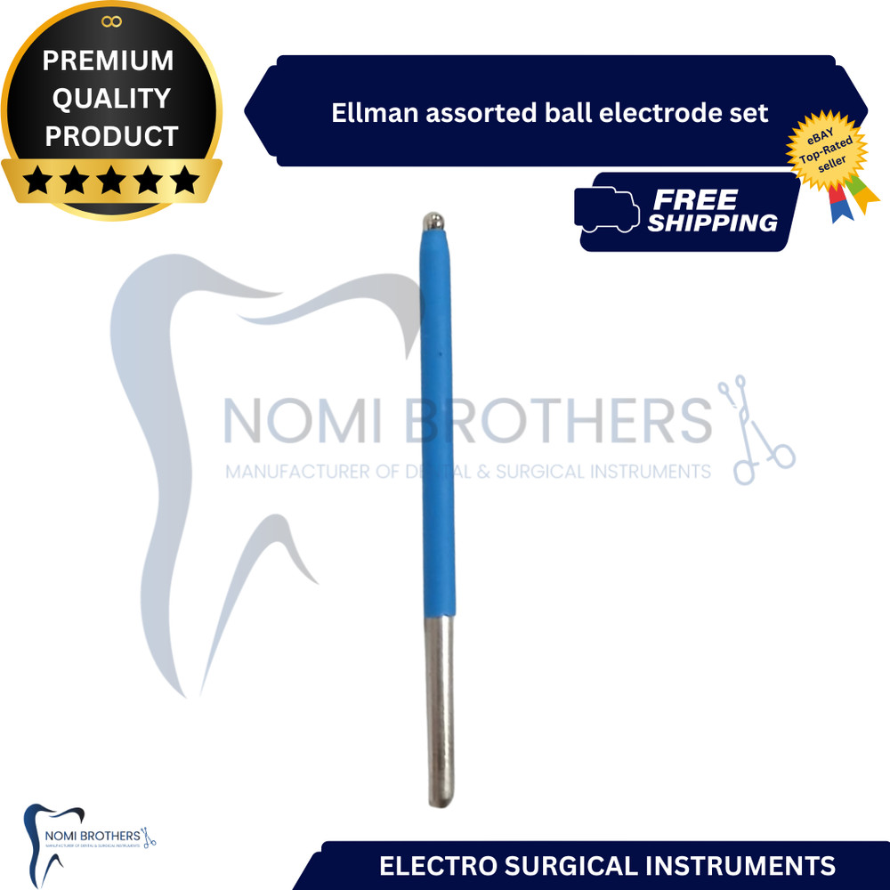 Ellman Assorted Ball Electrodes Set XD D11 D10 D9 D8 D3 5Pc Electrosurgery