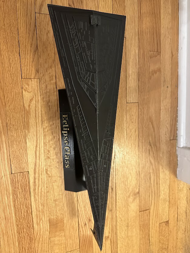 Star Wars Armada Eclipse Super Star Destroyer Full Scale With Display Stand