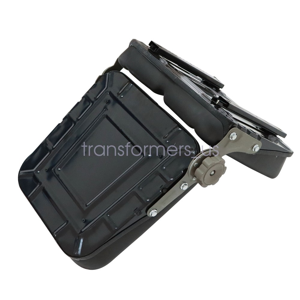 Universal Forklift Seat Fold Down Tractor Seat with Adjustable Angle Back