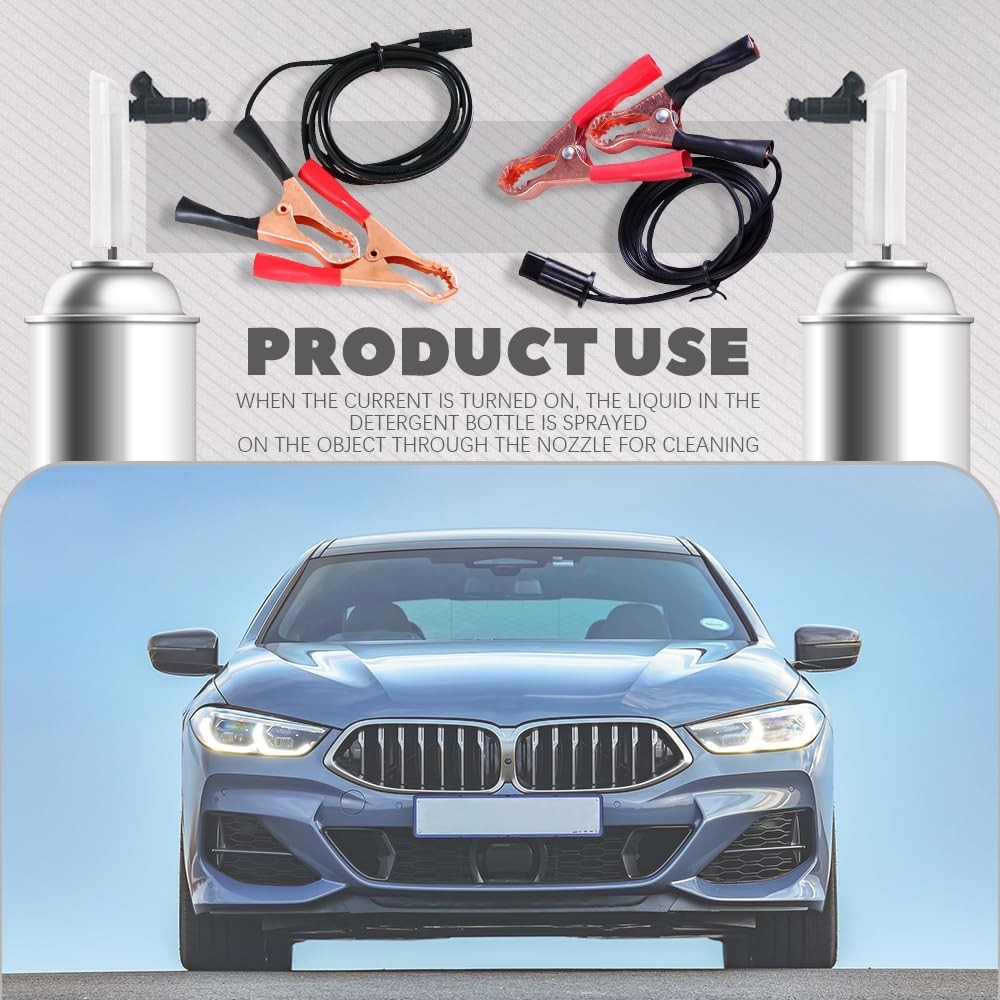 PACLVIO 4Pcs Fuel Injector Cleaner Kit, Universal Flush...