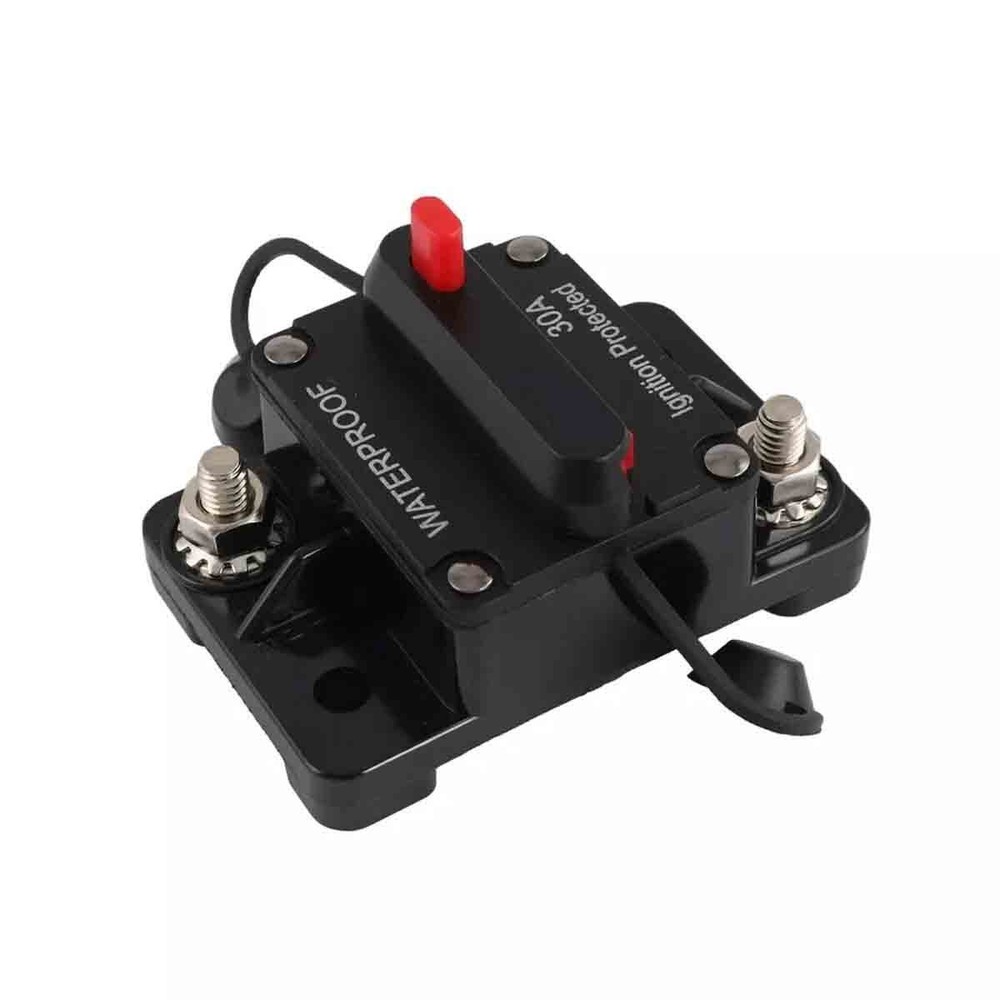 2Pack 30 Amp Marine Circuit Breaker Switch Fuses with Manually Reset Button