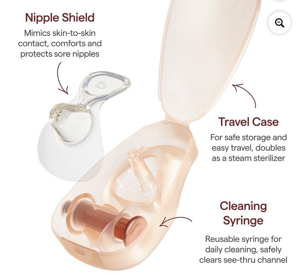 Munchkin Flow Nipple Shield Set with Case