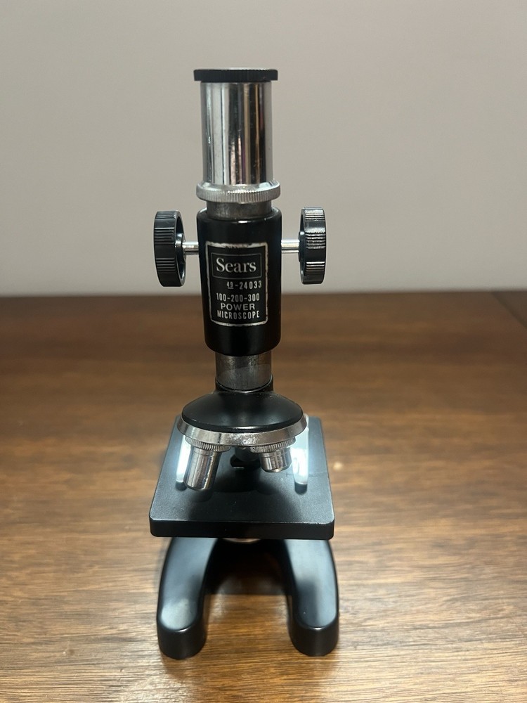 Vintage Sears Brand Microscopes