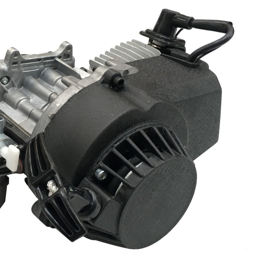 47cc 49CC 2-stroke Engine + Transmission Puller Starter Chain Pocket Rocket Bike