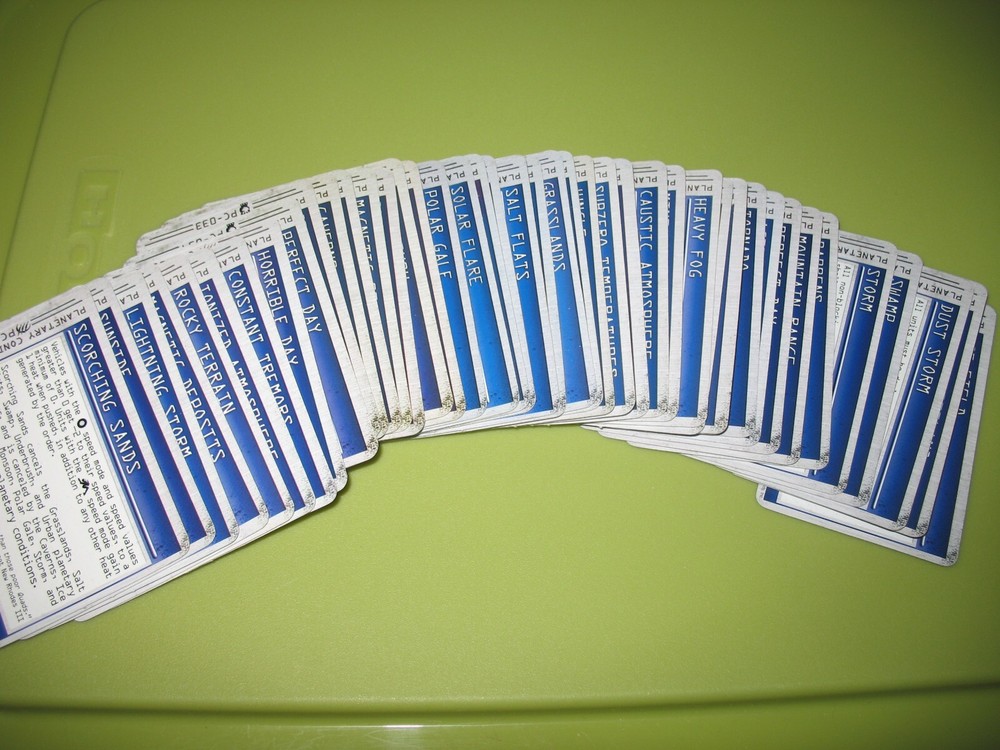 =Mechwarrior Planetary Condition Reports SINGLE CARDS =