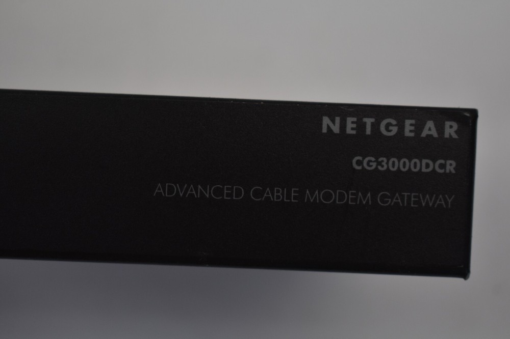 Netgear Comcast Advanced Cable Modem Gateway CG3000DCR Business Class Device
