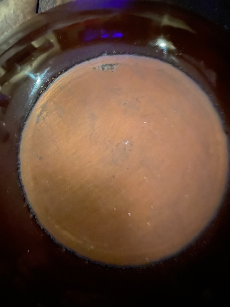 Copper Vintage Plate Signed Godfrey