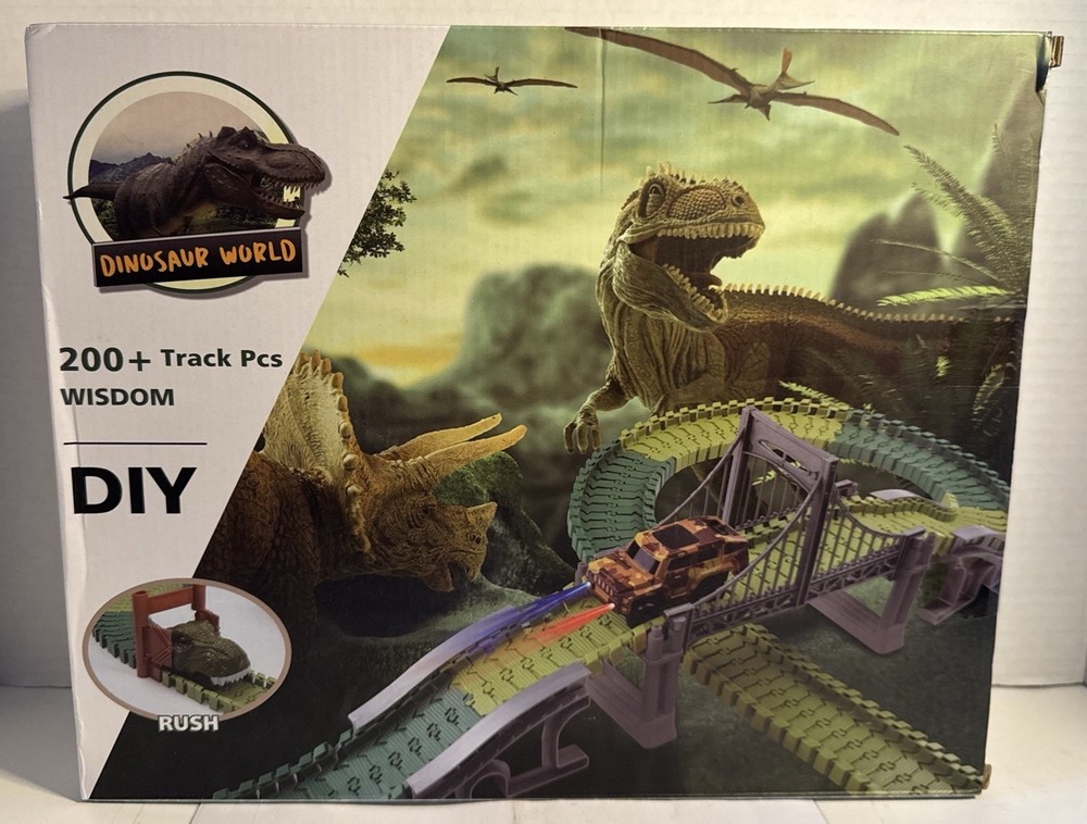 Gambol Dinosaur World Create A Road - Open Box