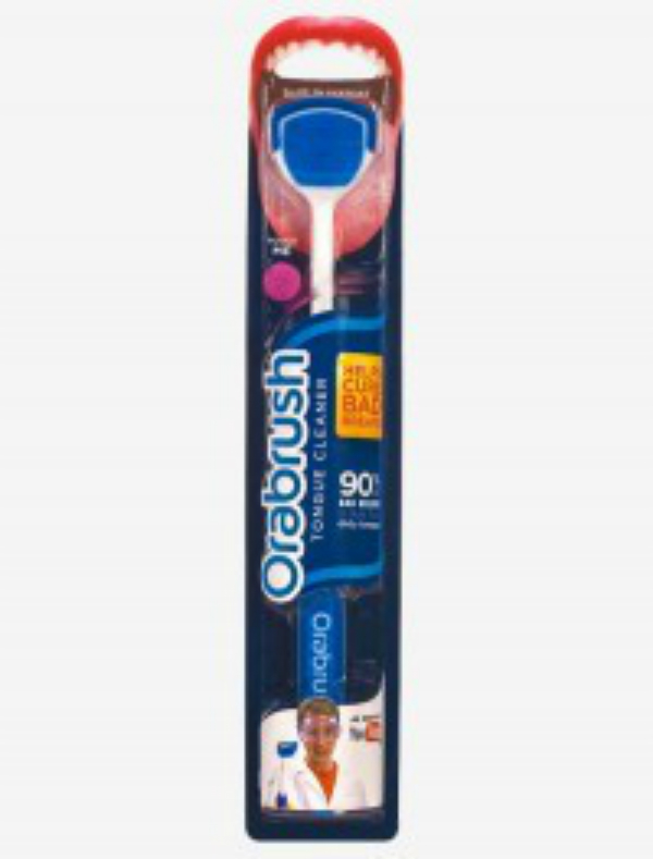 DENTEK ORABRUSH TONGUE CLEANER