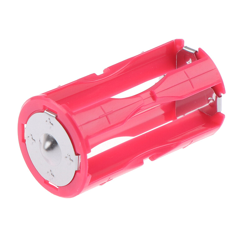 4 AAA to C Size Parallel Battery Convertor Adapter Holder Cases Box DC 1.5V