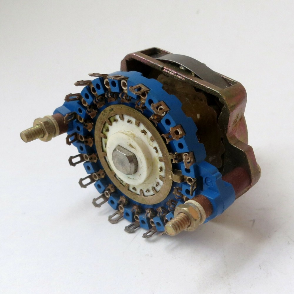 Unidex 19 position 1 pole rotary switch