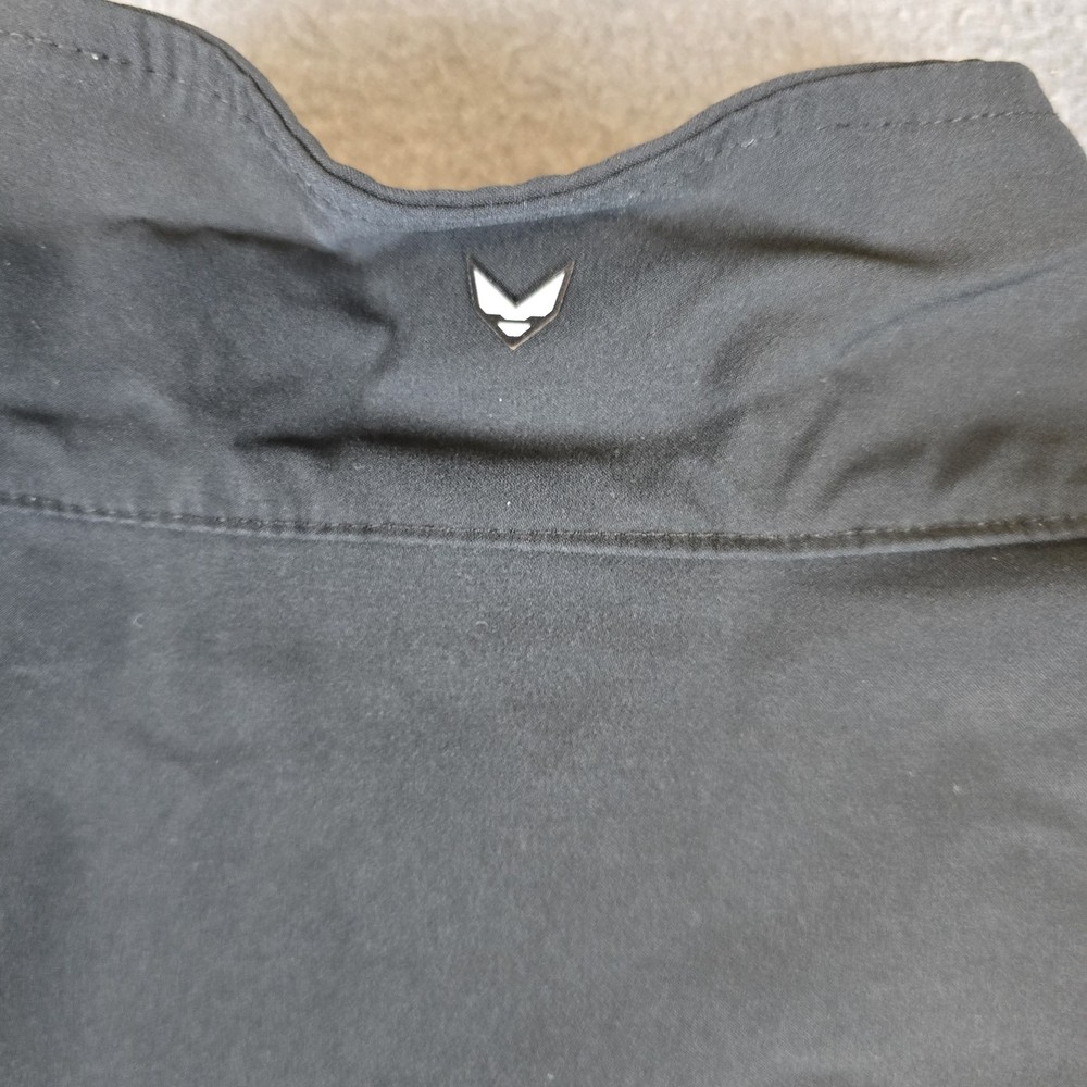 FENNEC Highly Evolved Mens L Black 1/4 Zip Pullover Golf Jacket Windbreaker FLAW