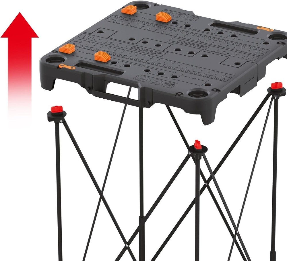 WX066 Sidekick Folding Work Table Portable All-in-One Work Bench