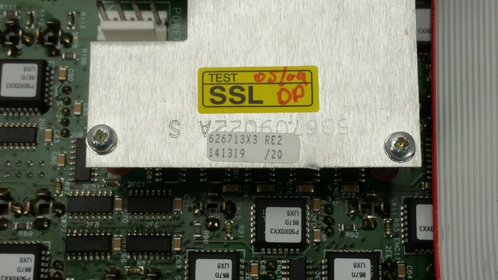 Solid State Logic SSL Axiom Multitrack Dynamics Switch Tile 626713X3 RE2