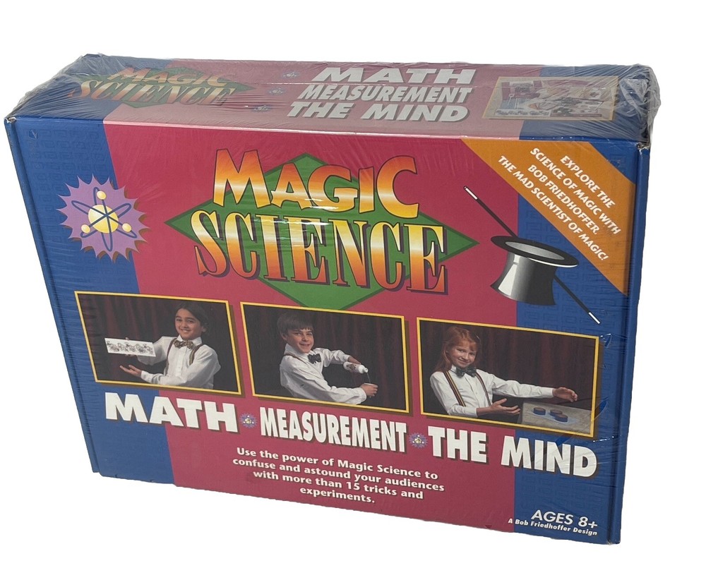 MAGIC SCIENCE: Math, Measurement and The mind by A Bob Friedhoffer Design