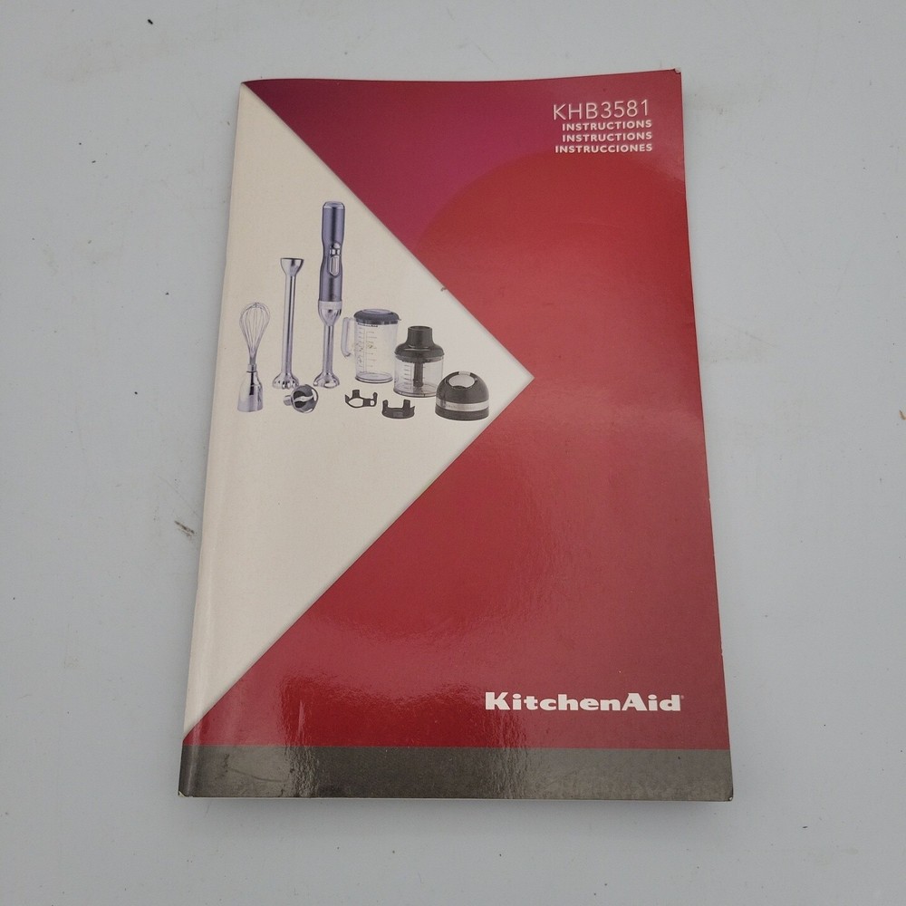 Kitchenaid Khb3581 Instruction Manual