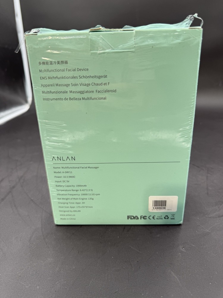 ANLAN Multifunctional Facial Device - Warm and Cool - New Open Box