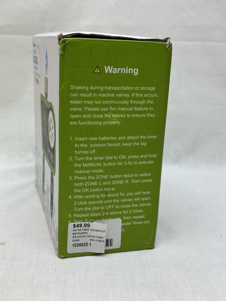 Bietrun Pro 2-Zone Digital Water Timer