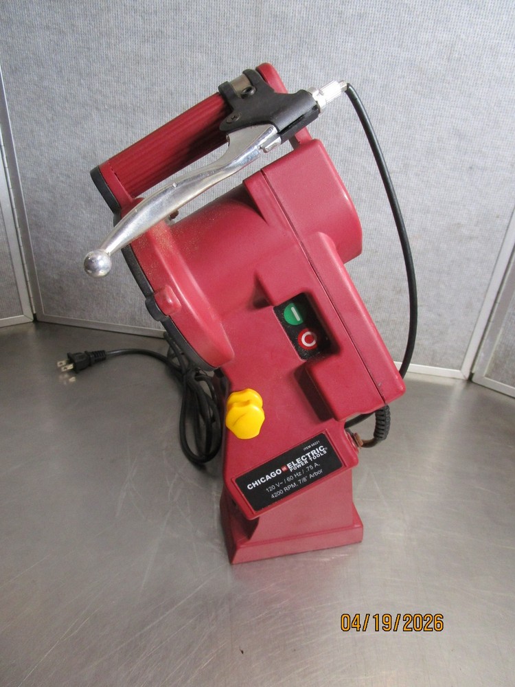 Chicago Electric Power Tools Chainsaw Sharpener 68221