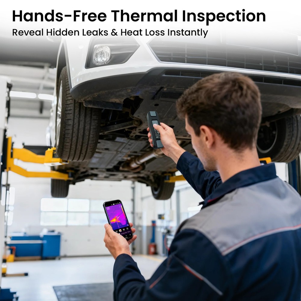 LAUREII TISR 512×384 Infrared Thermal Imager Camera Android & iOS Wireless