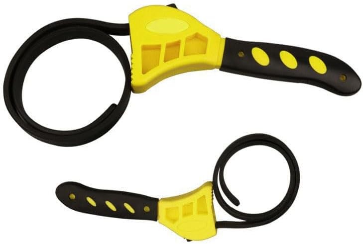 EMSTAR 2PCS Strap Wrench Set, Adjustable Rubber Upgrade for 4...