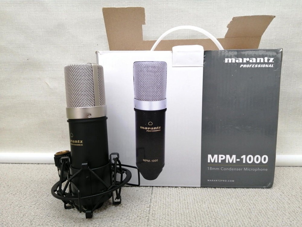 Marantz Condenser Microphone Mpm-1000 Used