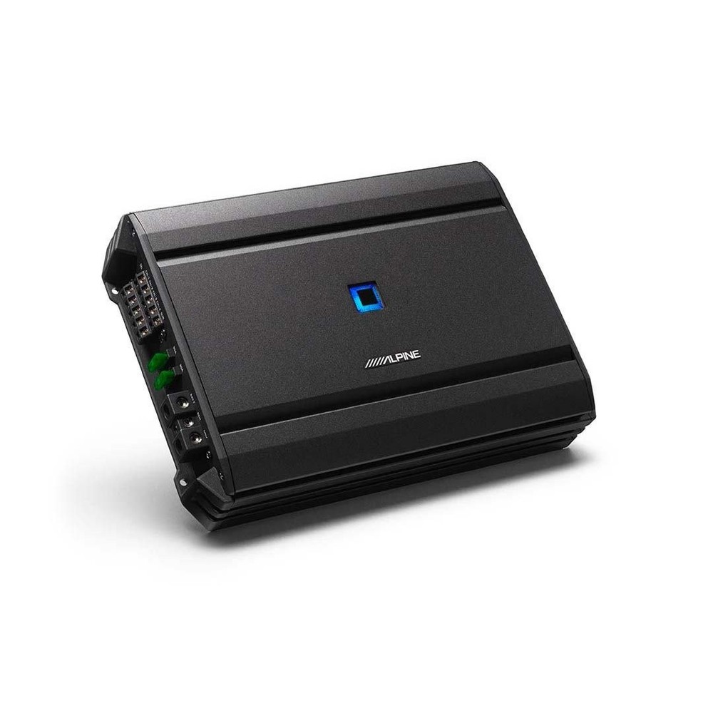 Alpine S-A55V, S Series Class D 5 Channel Full Range + Subwoofer Amplifier (OB)