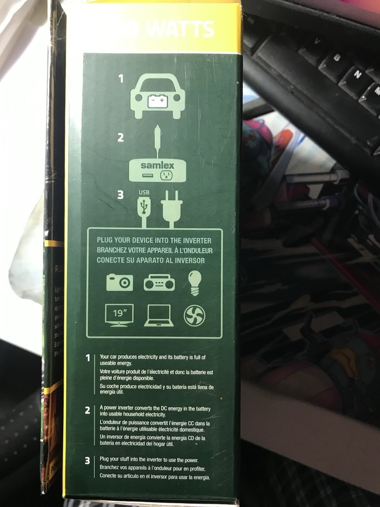 samlex power Inverter Camping Equipment