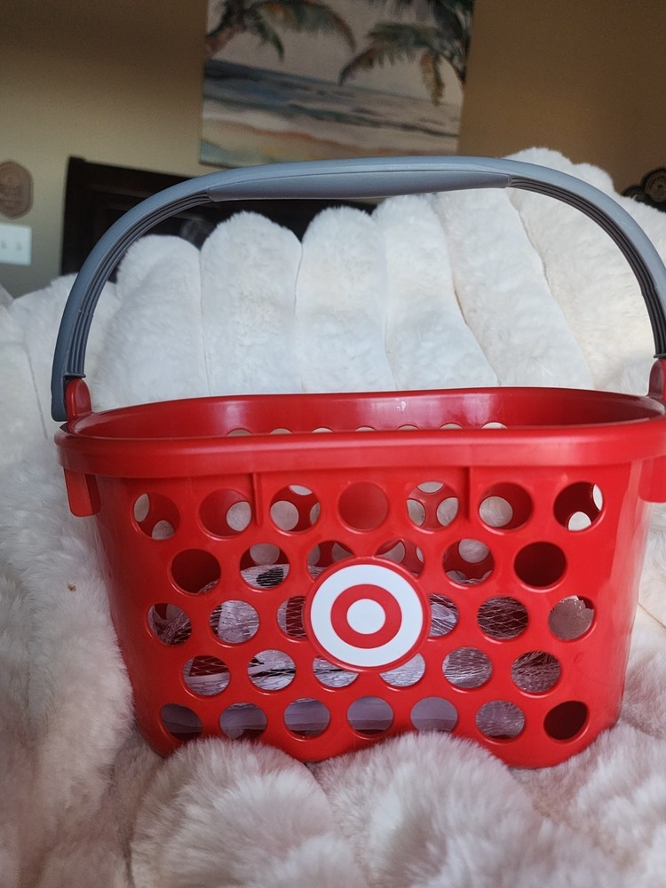 Target Toy Shopping Basket Red