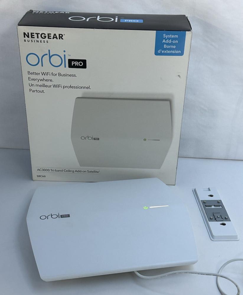 NETGEAR Orbi Pro SRC60-100NAS Wireless Range Extender – IEEE 802.11ac –FREE SHIP