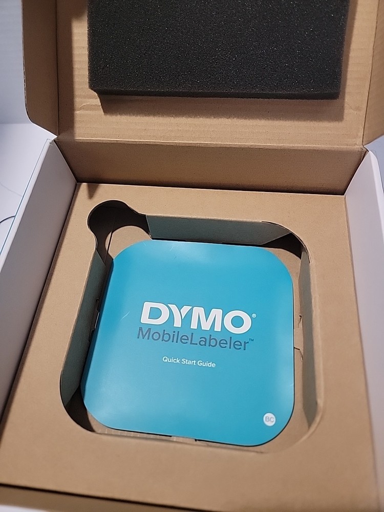 DYMO MobileLabeler 1982171 Bluetooth Label Maker Tape D1 iOS Android Mac Windows