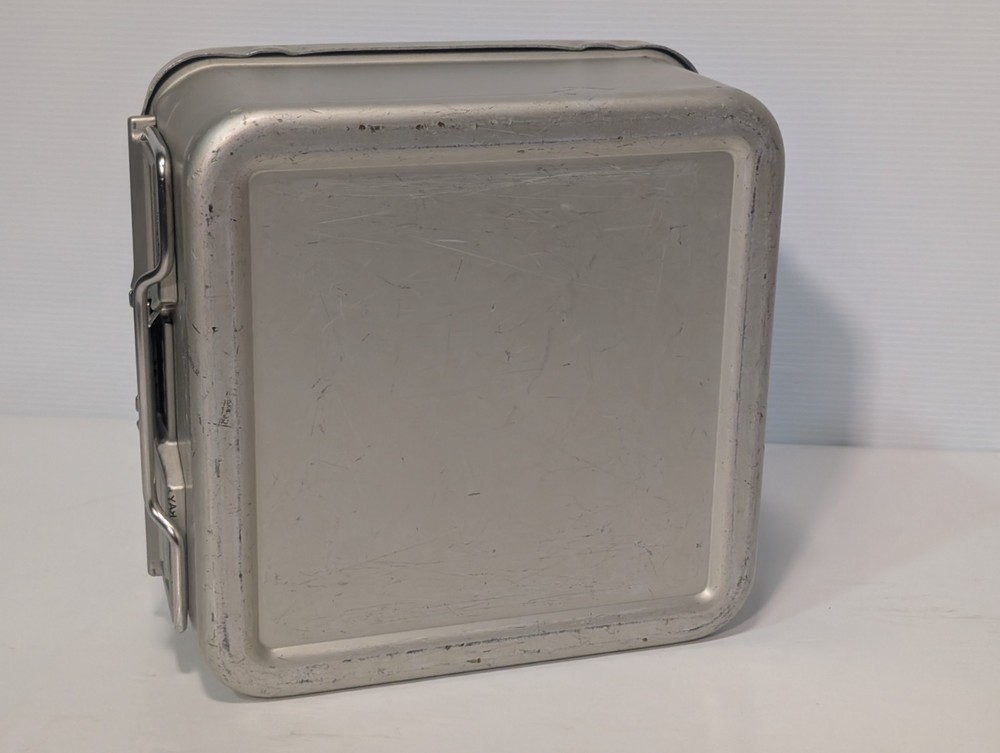 Aesculap JK341 SterilContainer Half Size Sterilization Case, Aluminum