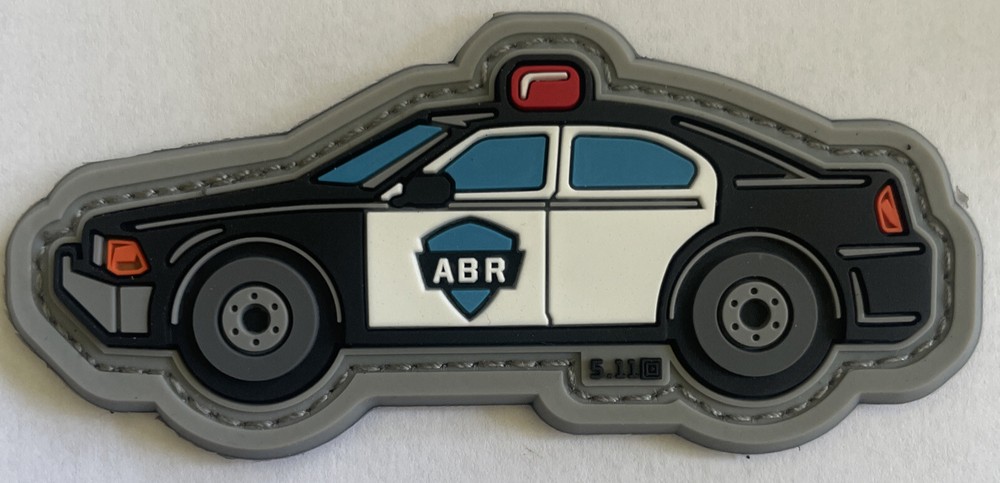 *BRAND NEW* 5.11 SQUAD CAR PATCH VEHICLE SERIES HOOK BACKING