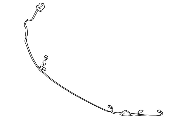 Genuine BMW Wire Harness 61-12-5-B3F-E60