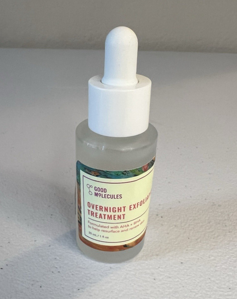 Good Molecules Overnight Exfoliating Treatment 1 Fluid Ounce B61