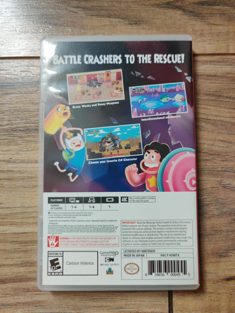 Cartoon Network Battle CASE ONLY - Nintendo Switch