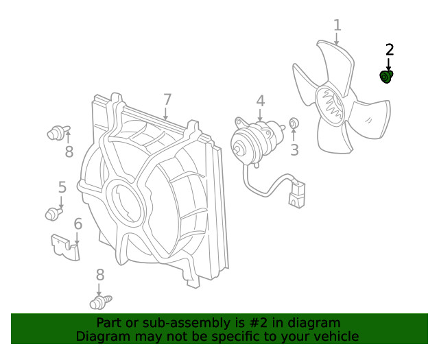 Genuine Honda Blade Nut 90041-PG6-004