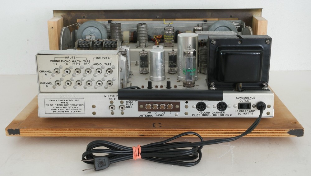 Pilot Model 590 Stereo Tuner Preamplifier