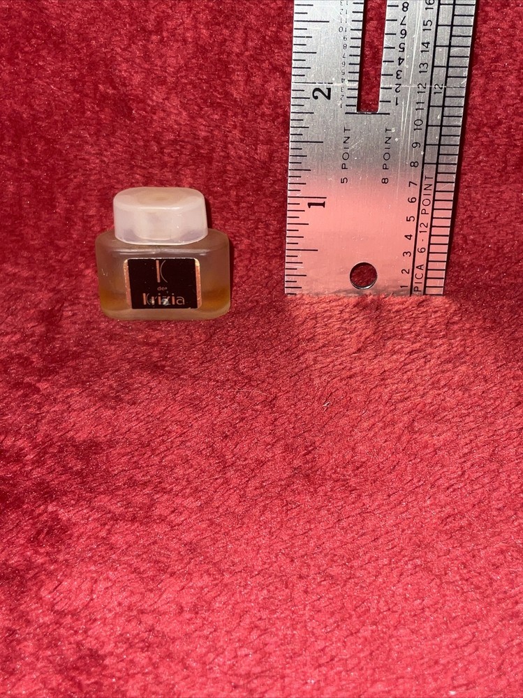 Vintage Perfume Bottle Mini Krizia  Almost Empty