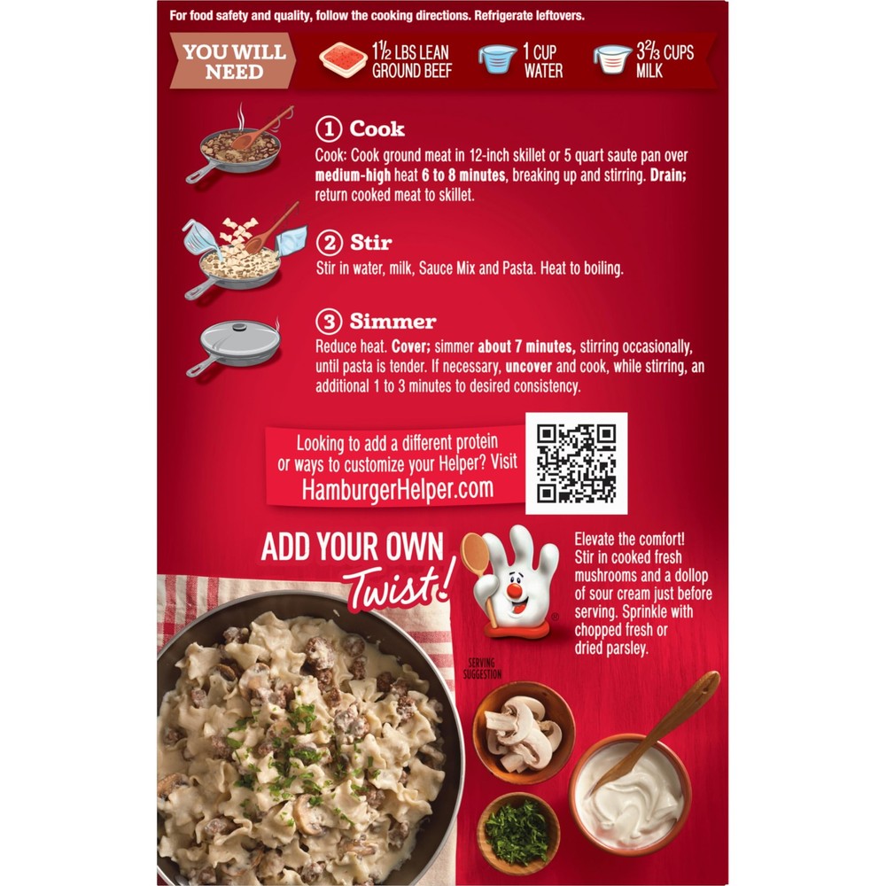 Stroganoff Value Size, 10.2 Ounces, 6 per Case