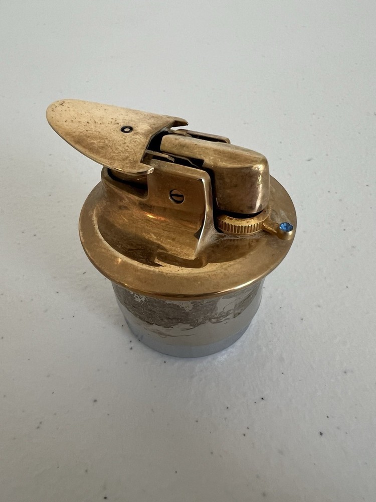 Mid-Century Ronson Varaflame “Continental” Table Lighter Germany