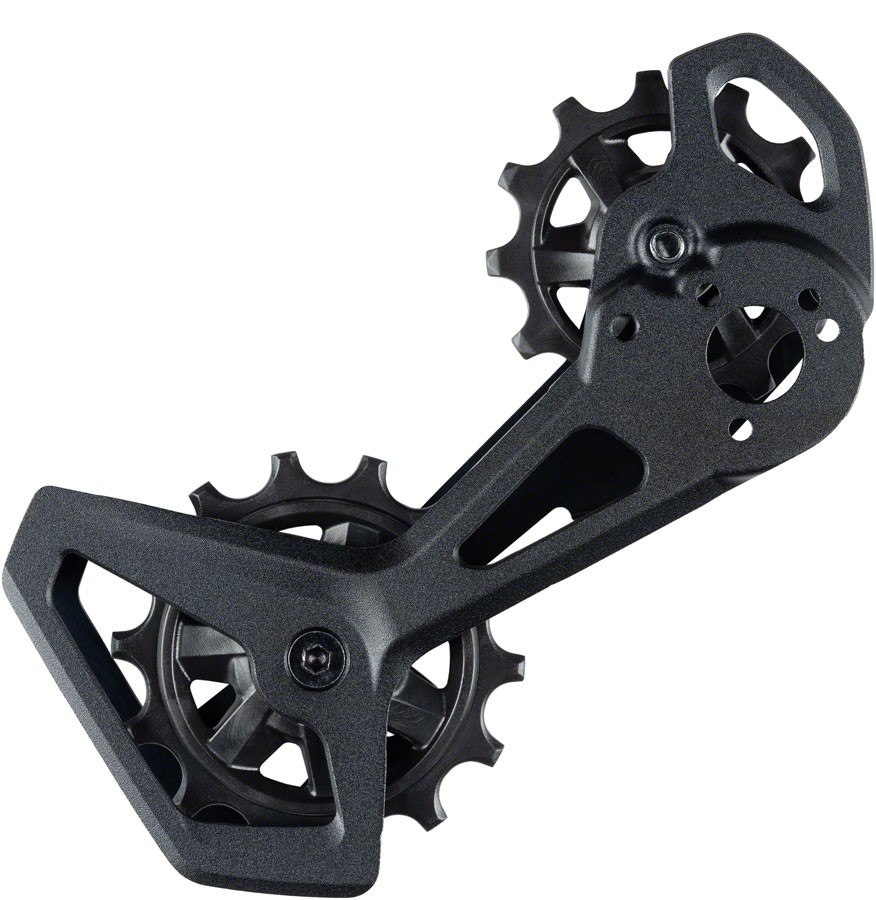 microSHIFT Sword 2x Rear Derailleur Cage Kit with Pulleys - Compatible with