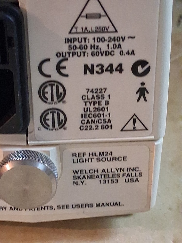 Welch Allyn Curon Solarc Light Source