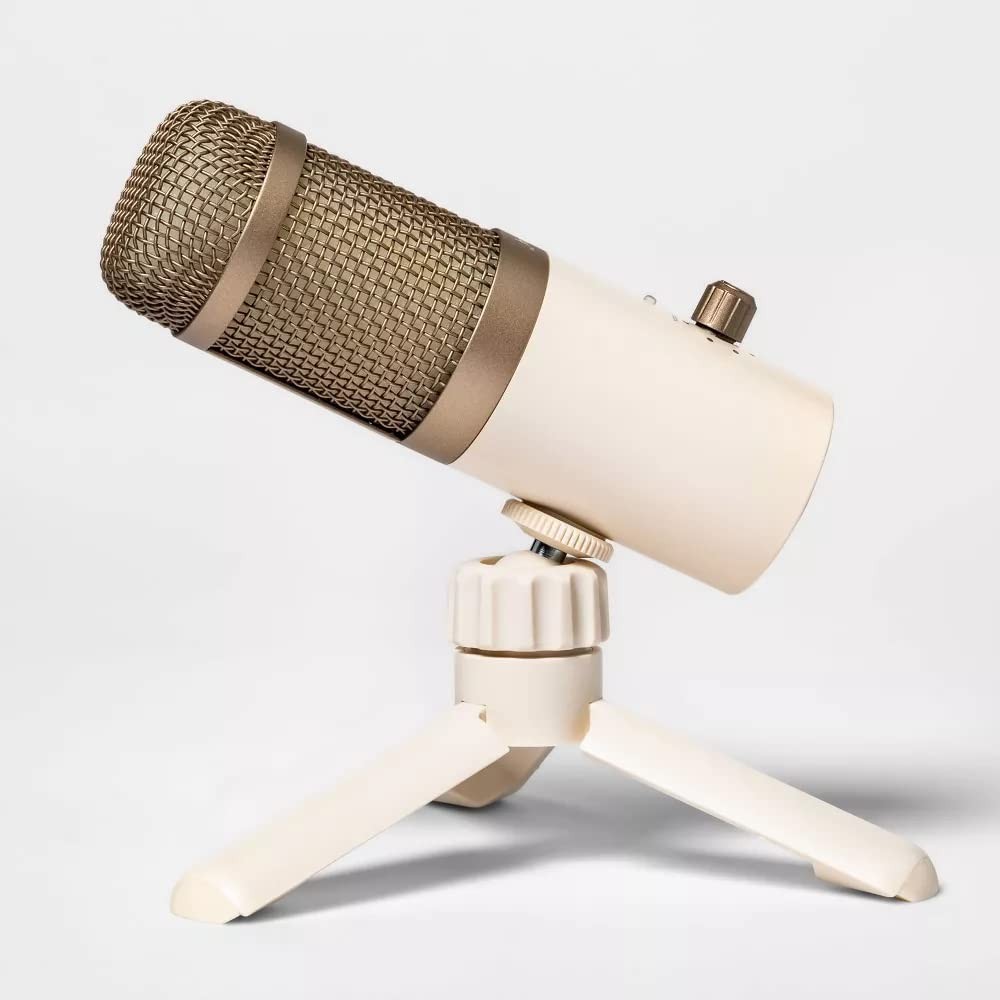 Desktop Microphone - Stone White