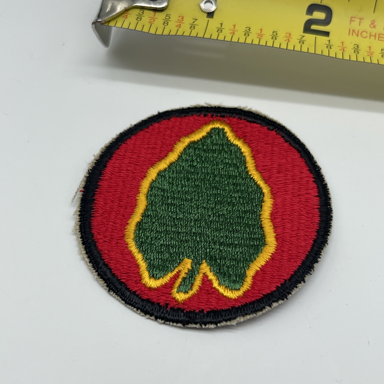 U.S. Military Army 24th Infantry Division Patch Insignia Shoulder Round Cut
